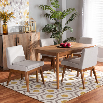 Klimek 4 - Person Four Leg Dining Set