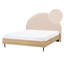 Bed Boucle MILLAY 200 cm Beige-406116357