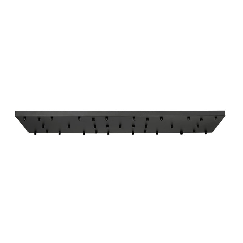 Matte Black 54'' Multi Point LED Ceiling Canopy