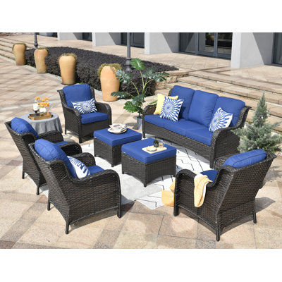 Gilgardo Rattan Outdoor Furniture by Winston Porter
