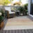 Machine Washable Indoor/Outdoor Christain ACN1253 Coral Rug-109531678