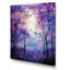 Macmahon Violet Serenade - reproduction d'art sur toile abstraite-681512834-681512837