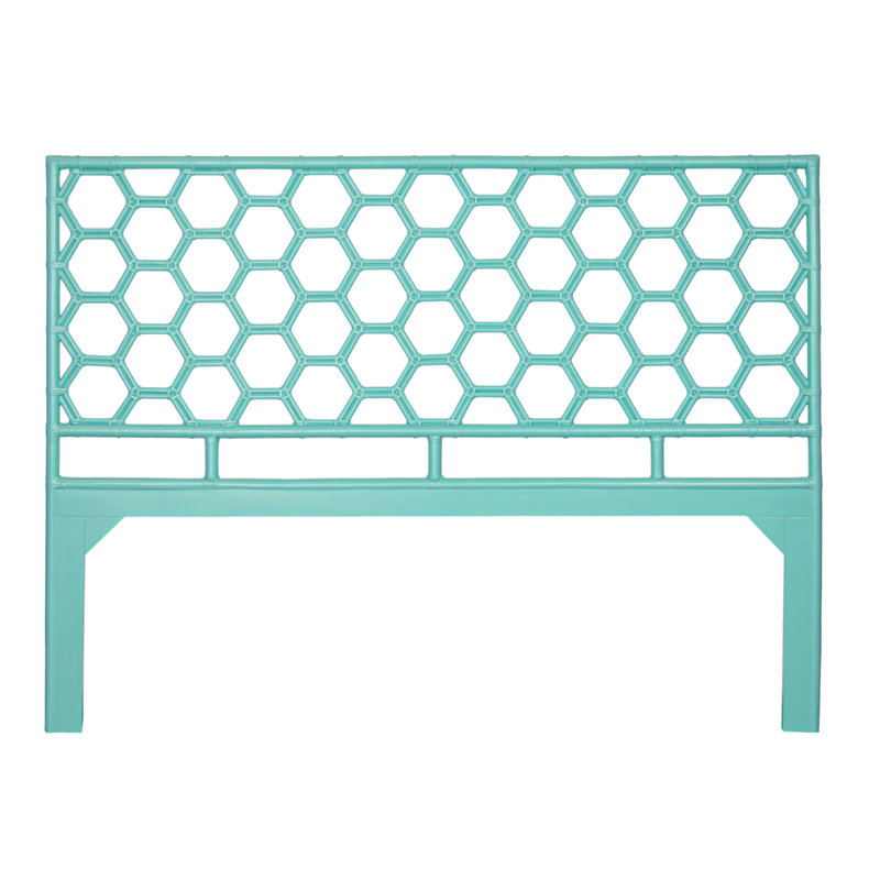 Honeycomb Bed, King, Turquoise