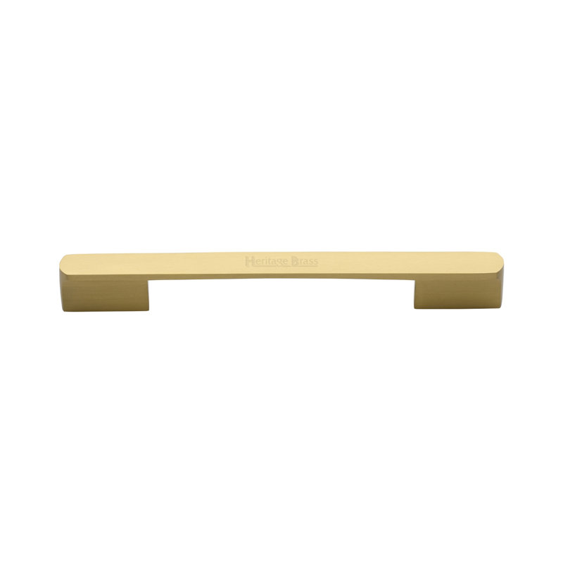 Heritage Brass Heritage Cabinet Pull Bridge Design, 190cm L x 15cm W, Satin Brass