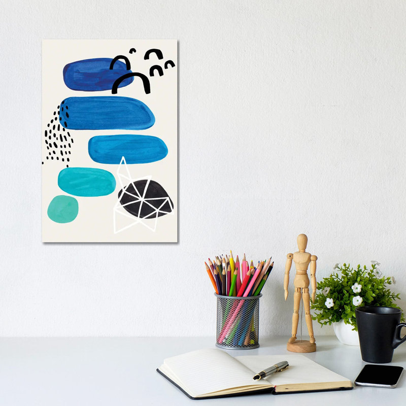 Seven Seas by EnShape - Wrapped Canvas Gallery-Wrapped Canvas Giclée, 20.32 cm H x 30.48 cm W