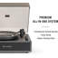 Platine vinyle Crosley, platine tout-en-un avec haut-parleurs intégrés