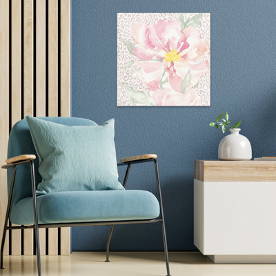 Motif floral léopard rose II