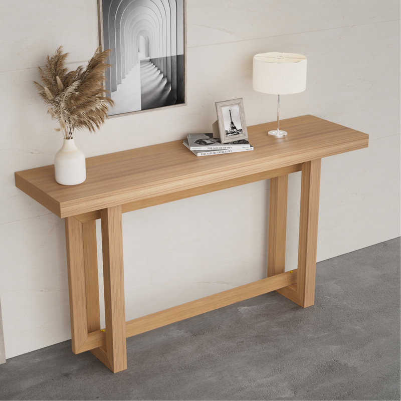 Stylish And Functional Console Table For Versatile Use In Different Spaces., Natural