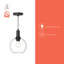 Luminaire suspendu sphère 1 lumière Castilla-66310706-66310708