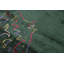 Tapis vert Gabbeh 1 x 1