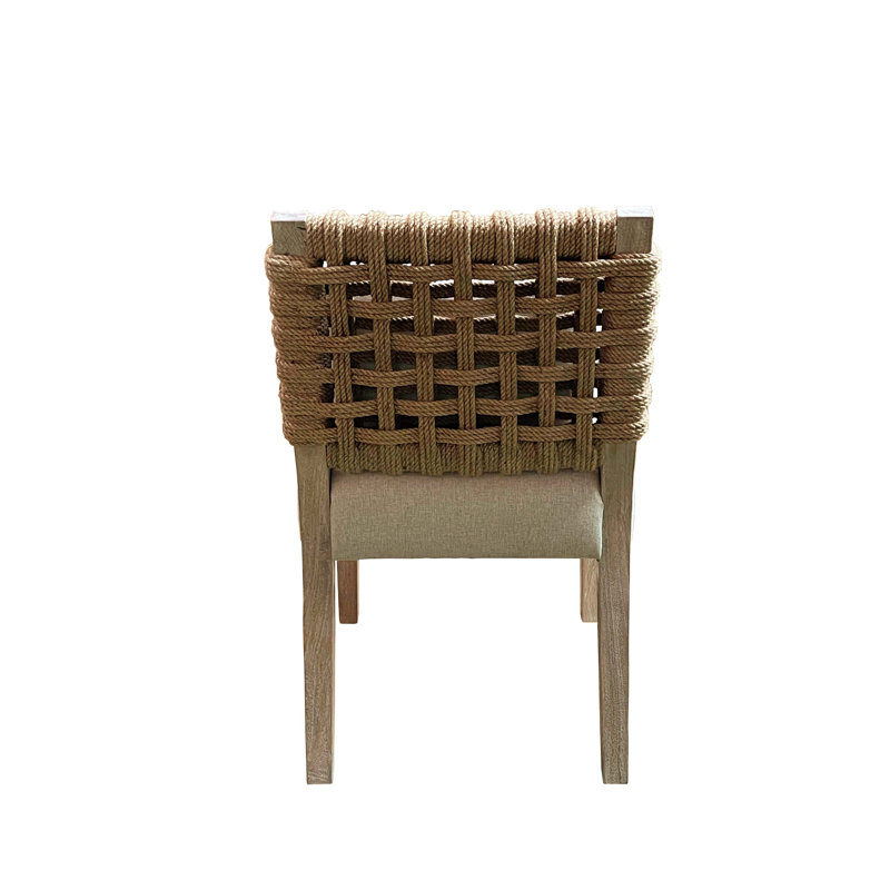 Balyeet 19'' H Upholstered Side Chair, New White Wash, New White Wash