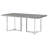 Savona Grey Faux Marble Rectangular Dining Table