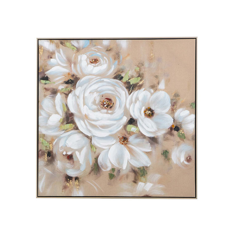 Painting Print, Beige/Cream/Gray