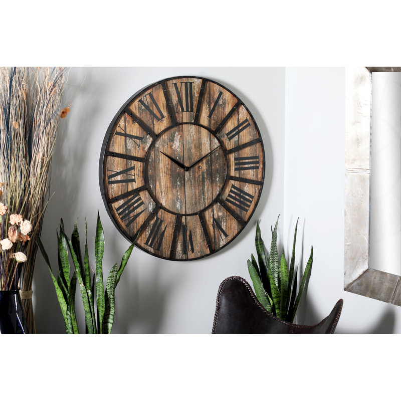 Wood Wall Clock