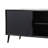 63” Modern Black 2-door Tv Stand With Storage For Tvs Up To 60“