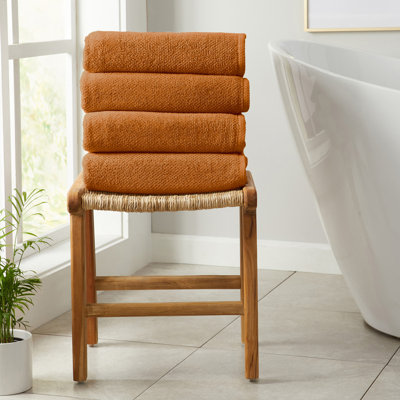 Drap de bain 100% coton texturé