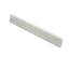 Grandis 12" x 2" Marble Chair Rail Tile Trim in White