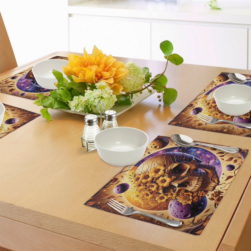 Polyester No Pattern Rectangle Placemat