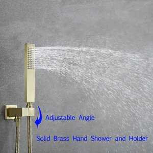 MD Bath Pressure-Balanced (Temperature And Volume) Complete Shower ...