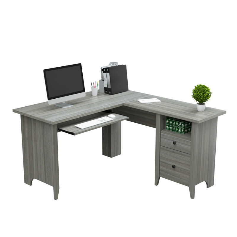 Kazuhito L-Shaped Computer Desk