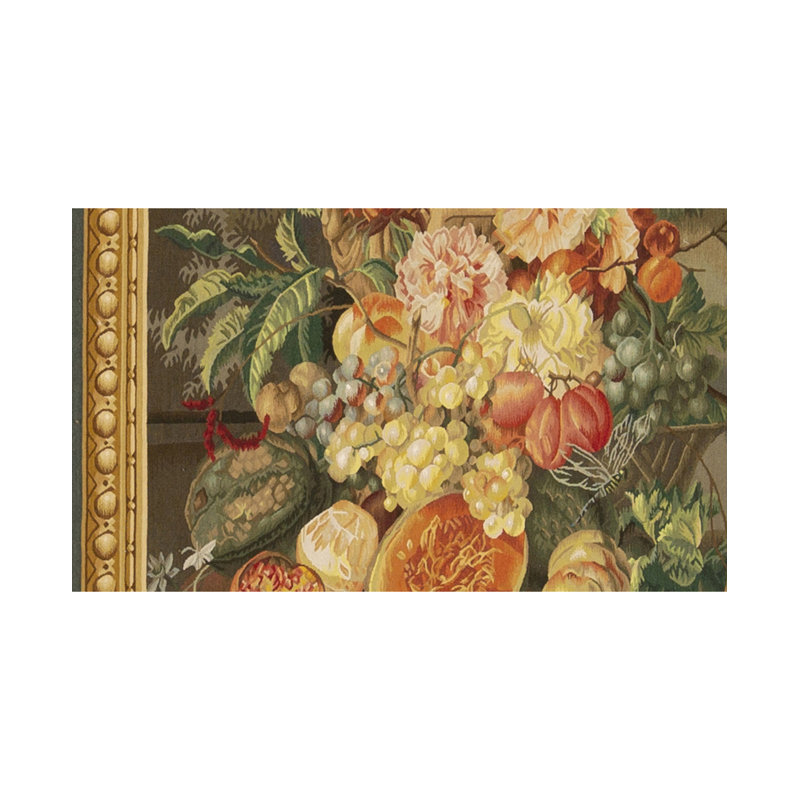 Wool Floral Area Rug