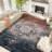 Oriental Machine Washable Rug Non-Slip Area Rug with Rubber Backing for Living Room Low-Pile Rug Indoor Floor Cover Ombre Rug for Bedroom Dining Room Playroom Office Dorm-2074746052