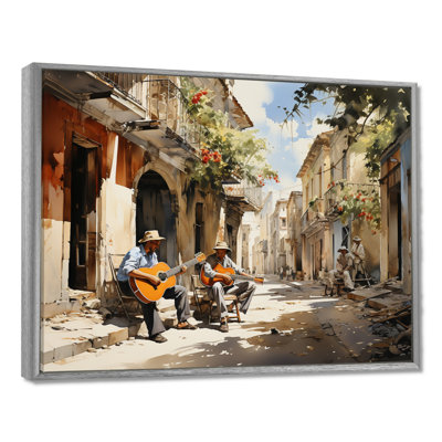 Cuba Rhythms Street II - Cuba Landscape Wall Art
