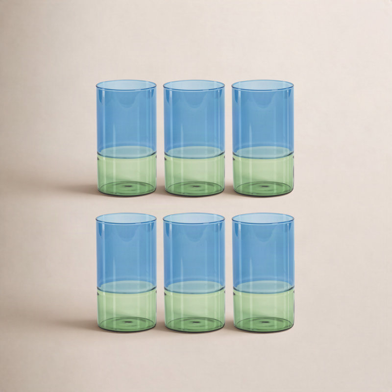 Ensemble de 6 verres à gin Renell