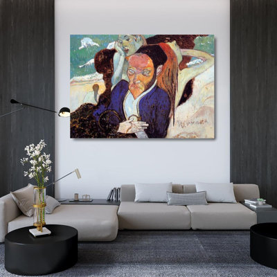 Astoria Grand Gauguin, Paul Gallery Wrapped Canvas Art Titled: Nirvana