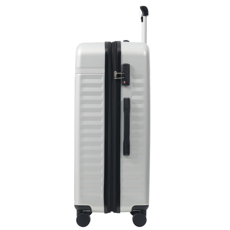 Luggage Set 5 Piece, Grey+White