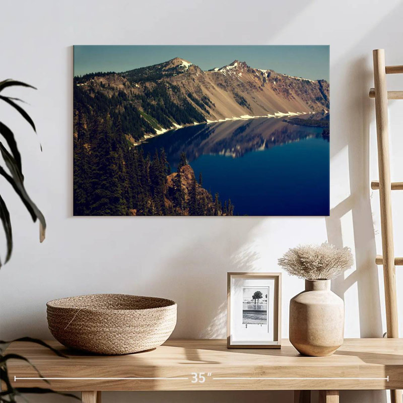 Lac de cratère d'Alvord, Oregon, H 16 po x l 24 po