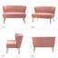 Noemi 2 Seater Velvet Sofa-396677018