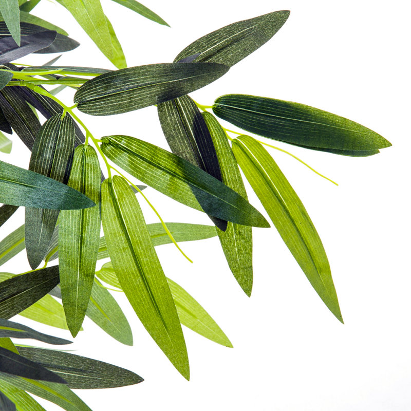 180cm Faux Bamboo Plant in Cement Pot