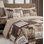 Ensemble d'édredon en microfibre brun DESIGN STU DVD Canyon Trail
