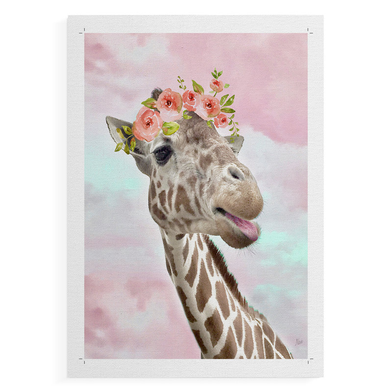 Floral Fun I - Impression sur toile seulement - NON-CADRE