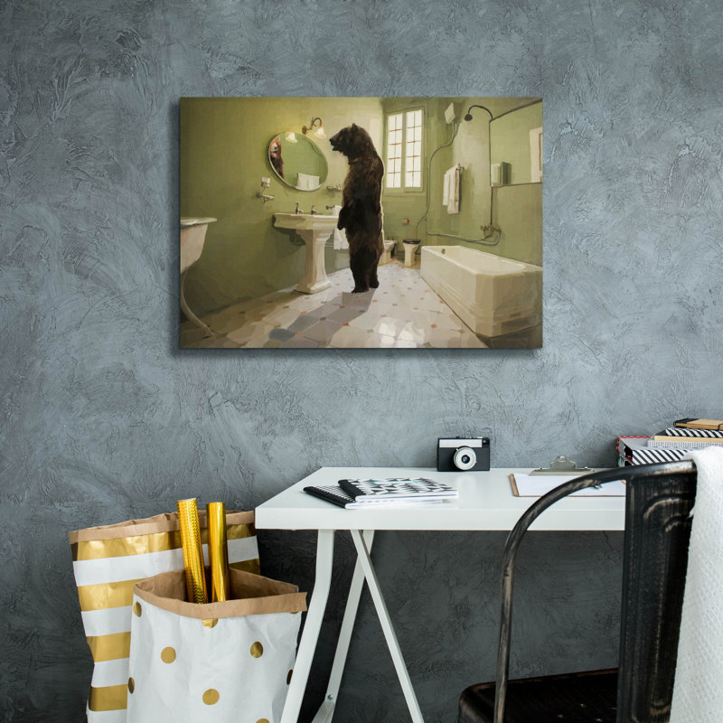  'The Houseguest' by Keith Thomson Canvas Wall Art, 26" x 18", 18" H x 26" W