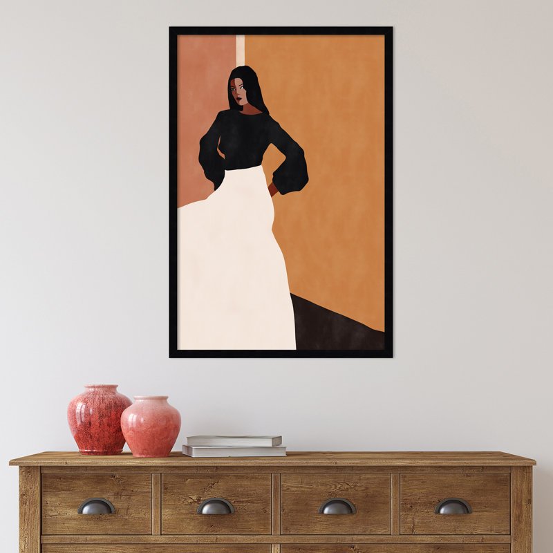 «Sevile» par Alexander Ginzburg - reproduction de cadre photo, H 33 po x l 23 po, Cadre noir