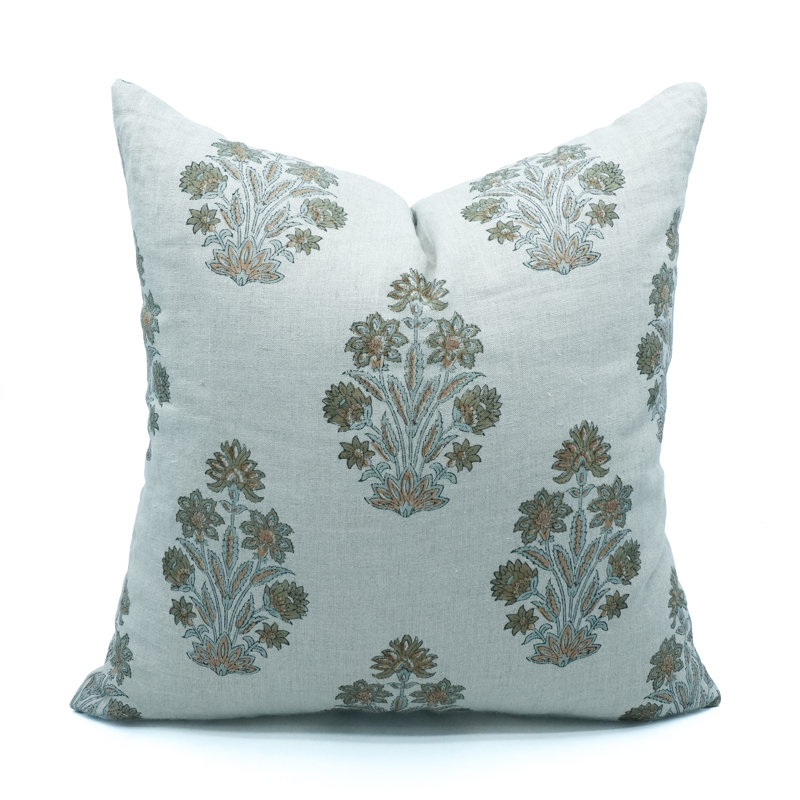 Minimalist Modern Pure Linen Pillow Cover – Soft Natural Cushion Cover-Morpankh, 24x24