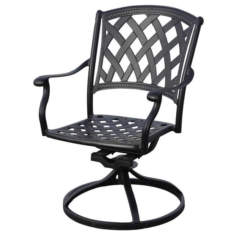 Fleur De Lis Living Campton Outdoor Dining Armchair with Cushion ...