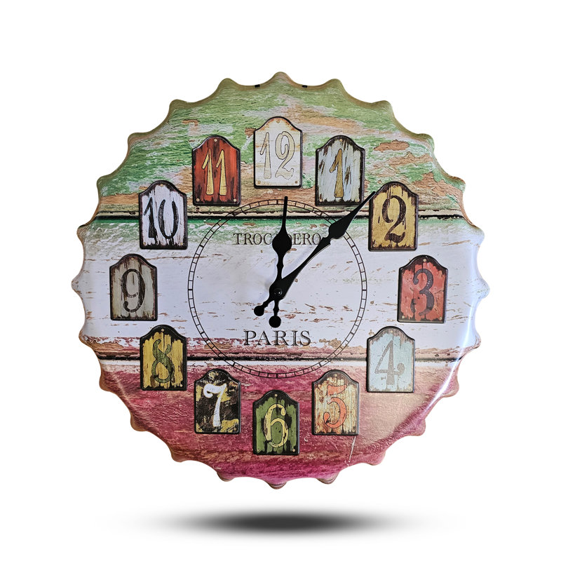 Ambridge Metal Wall Clock