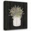 "August Grove® Gaynor", art sur toile tendue par Janice Gallery: Herbs on Black Wood I-837139182