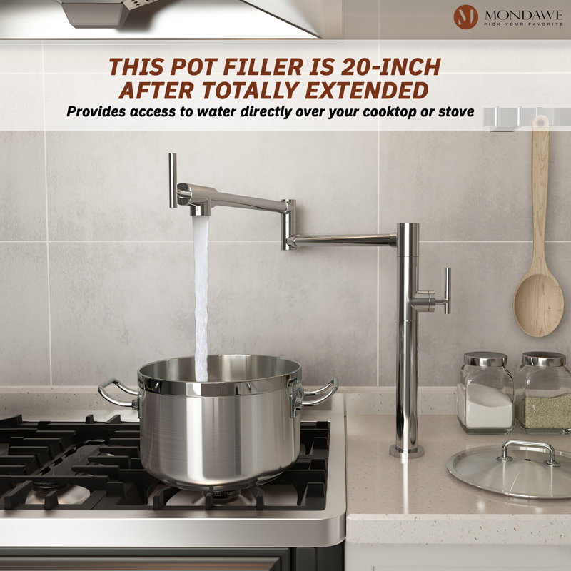 Robinet de cuisine Mondawe, Chrome
