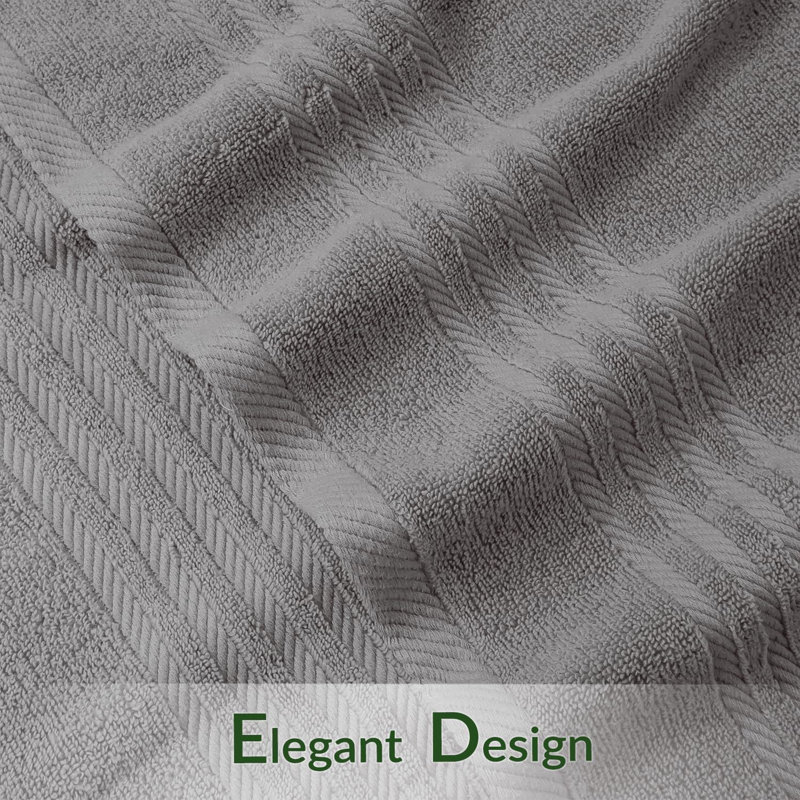 3Pk Zero Twist Large Bath sheet 80x140, Silver