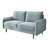 Marick Wide Round Arms Small Apartment Loveseat-1022826350-946205333