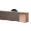 Tringle à rideaux simple 2 po Farwell Wood-53608446-53608445