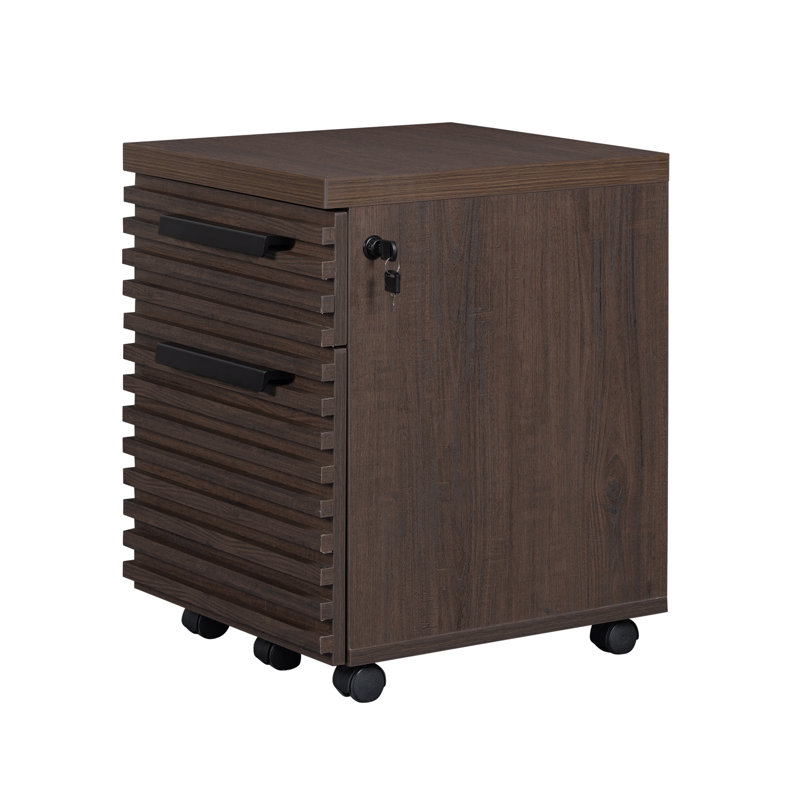 Mobile Pedestal, Brown