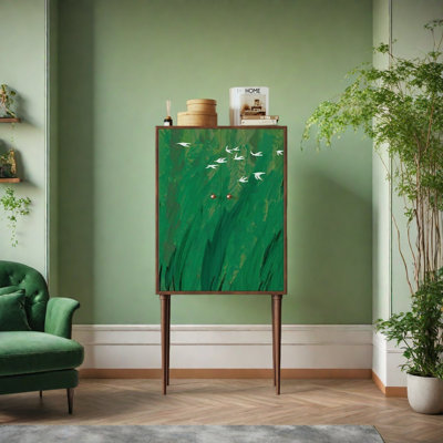 Bibliothèque de style minimaliste français