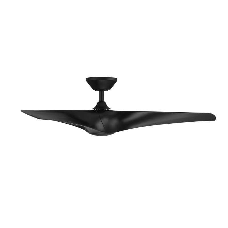 Zephyr 3 - Blade Outdoor/Indoor Smart Ceiling Fan with Light Kit And Remote Control Included, 3500K, 62"