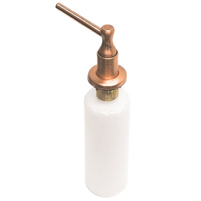 Distributeur de savon liquide / désinfectant pour les mains avec bouteille rechargeable de 12 oz