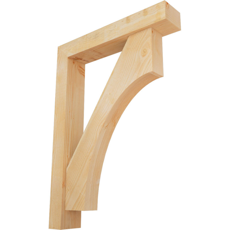 Support Westlake Block avec support décalé, 44 x 32, Sapin Douglas de l 6 po (scié brut)